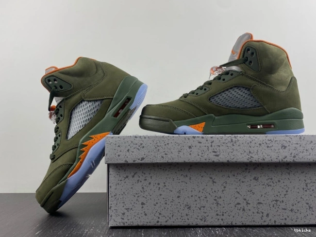 Reps TBK Air Jordan 5 DD0587-308 Olive 0715
